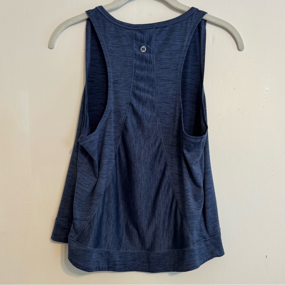Blue Athletic Sleeveless Workout Top - Picture 2 of 2